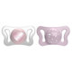 Chicco dudlík Physio Micro silikonový holka 0–2 m 2 ks