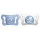Chicco Physio Micro dudlík silikonový kluk 0–2 m 2 ks