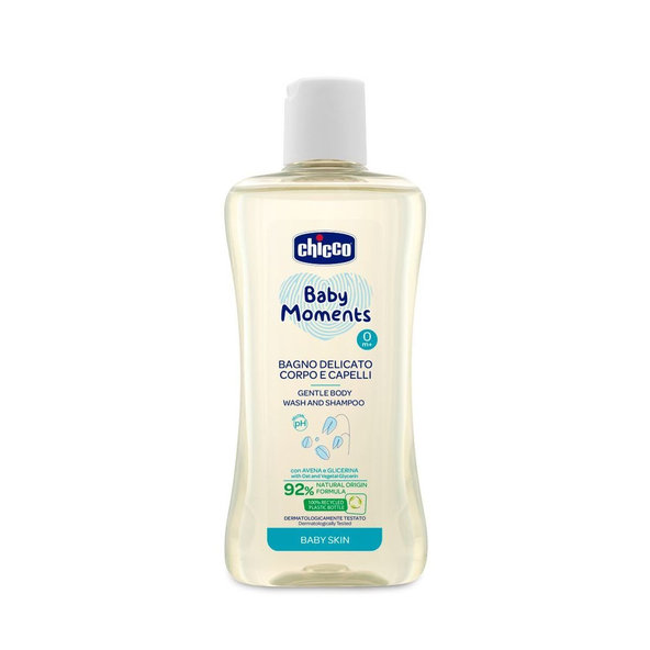 Chicco jemný šampon na vlasy a tělo 200 ml