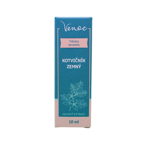 Venoc kotvičník zemní olejový extrakt bezalkoholová tinktura 10 ml