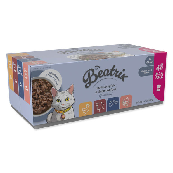 Beatrix Adult Box kapsička 48 x 85 g
