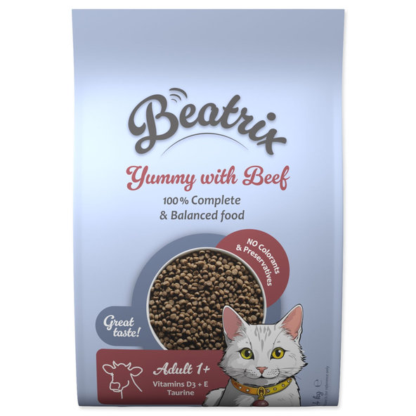 Beatrix Adult s hovězím masem 1,4 kg