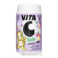 VITA C KIDS 100 mg 90 žvýkacích tablet