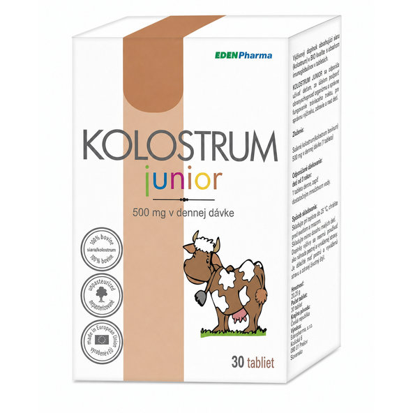 EDENPharma KOLOSTRUM Junior 250 mg 30 tablet