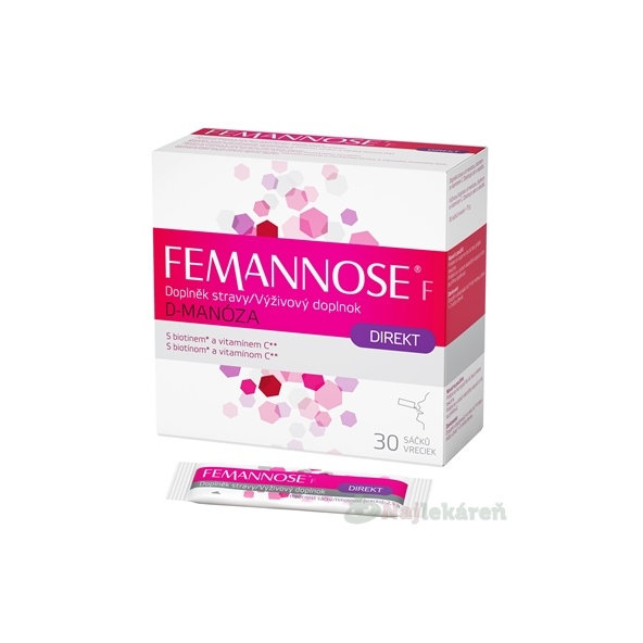 FEMANNOSE F Direkt prášek v sáčcích 30 ks