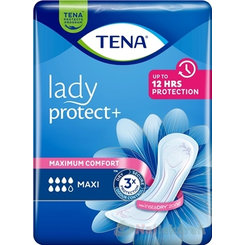 TENA Lady Protect+ Maxi inkontinenční vložky 6 ks