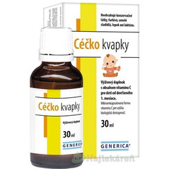 Generica Vitamin C kapky pro děti 30 ml