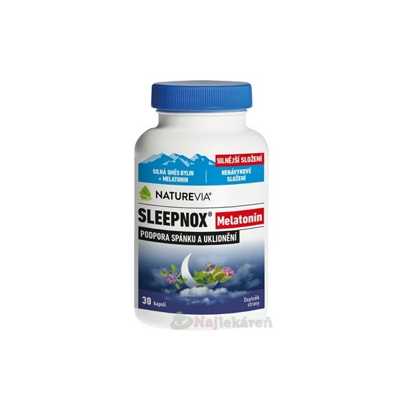 Naturevia Sleepnox Melatonin 30 kapslí
