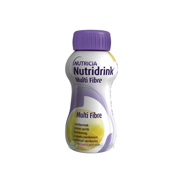 Nutridrink Multi Fibre s vanilkovou příchutí 24 x 200 ml