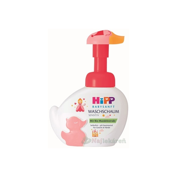 HiPP Babysanft mycí pěna Princezna 250 ml