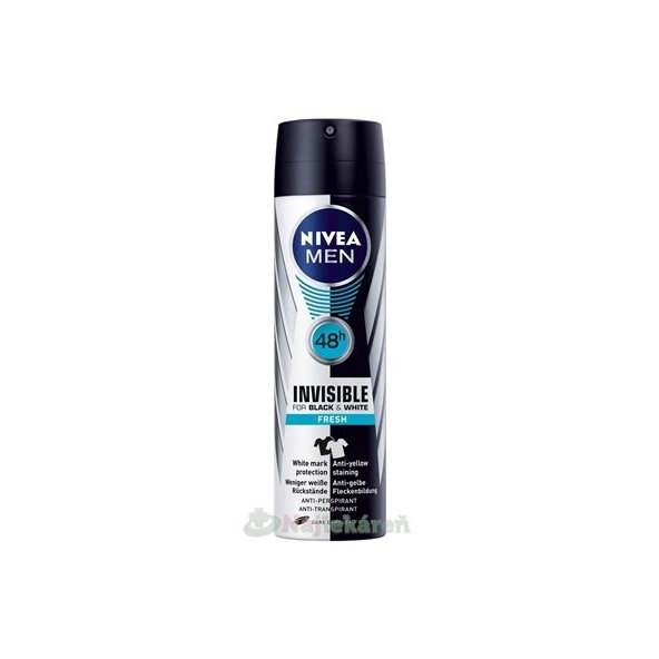 NIVEA MEN Black&White Fresh antiperspirant 150 ml