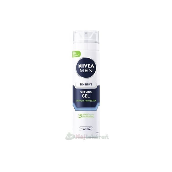 NIVEA MEN Sensitive gel na holení 200 ml