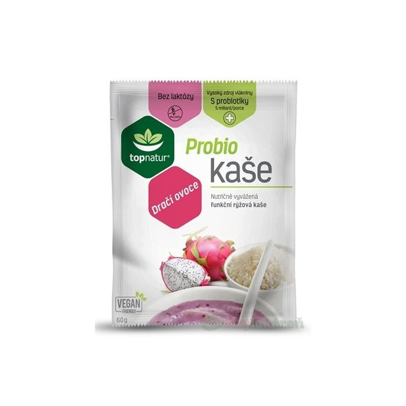 Topnatur Probio kaše dračí ovoce instantní rýžová kaše 60 g