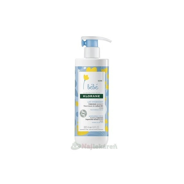 KLORANE BEBE hydratační mléko 500 ml
