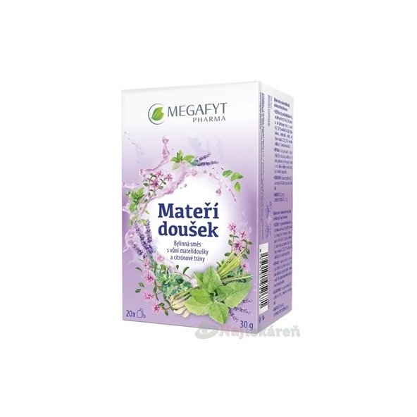 MEGAFYT Mateřídouška čaj 20 sáčků