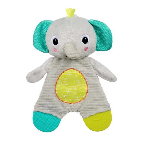 Bright Starts hryzačka Snuggle & Teethe slon 0m+