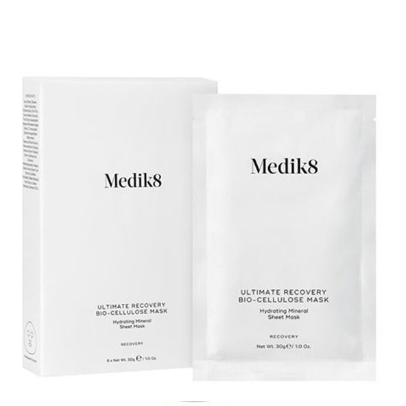 Medik8 Ultimate Recovery Bio-Cellulose Zinc Mask maska 6 ks
