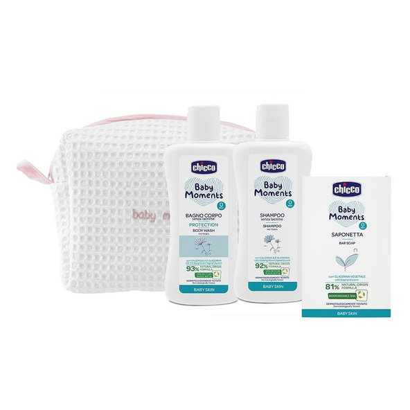 Chicco kosmetická taštička na zip růžová