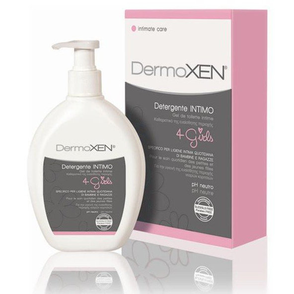 DermoXEN 4 Girls intimní mycí gel 200 ml