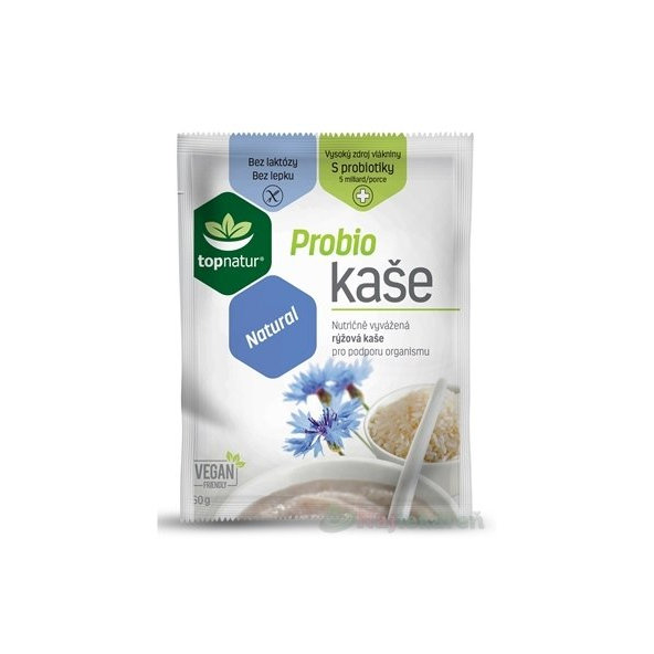 Topnatur Probio kaše natural instantní rýžová kaše 60 g