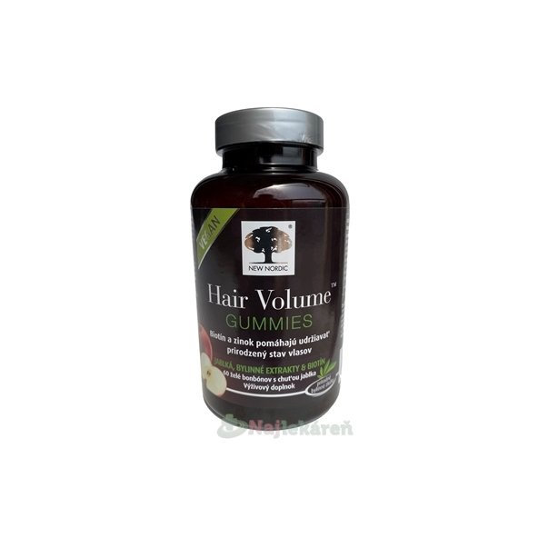 New Nordic Hair Volume Gummies VEGAN 60 tablet