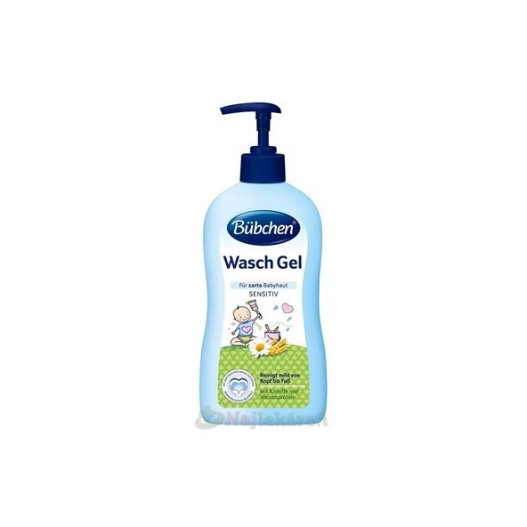 Bübchen mycí gel s dávkovačem 400 ml
