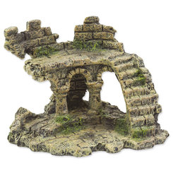 Aqua Excellent Dekorace Zřícenina hradu 13x9,7x9,5 cm