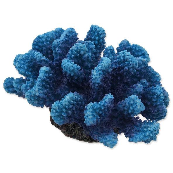 Aqua Excellent Dekorace Mořský korál modrý 14,5x10,5x7,4 cm
