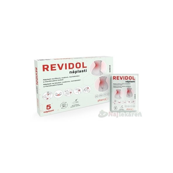 REVIDOL náplast 5 ks