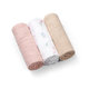 Babyono Super Soft mušelínové pleny 70×70 cm růžová 3 ks