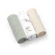 Babyono Super Soft mušelínové pleny 70×70 cm zelená 3 ks
