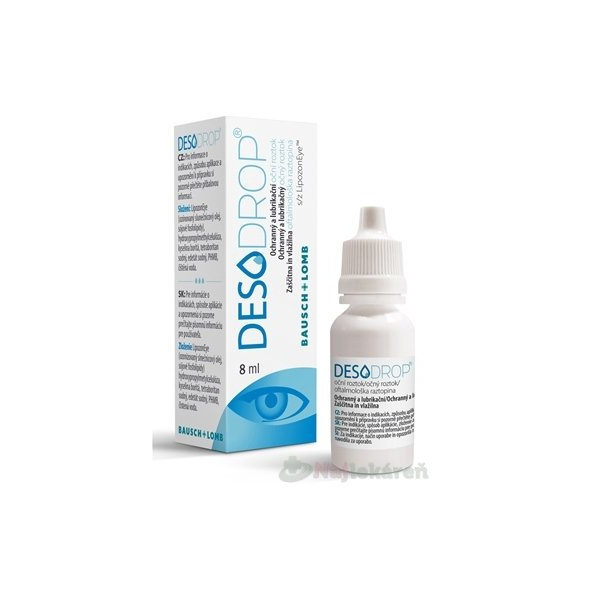 DESODROP ochranný a lubrikační oční roztok 8 ml