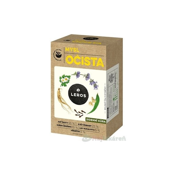 Leros Očista mysli čaj 21x1,3 g