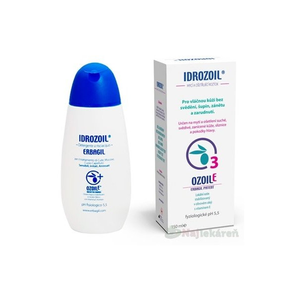 IDROZOIL roztok na mytí a ošetření 150 ml