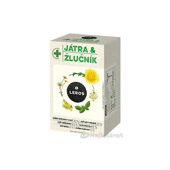 Leros Játra a žlučník 20x1,5 g
