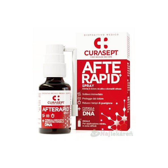 Curasept Afte Rapid+ sprej 15 ml