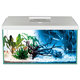 Aquael LEDDY LED Day & Night akvarijní set bílý 41x25x25cm 25l