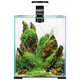 Aquael SHRIMP SMART Day & Night akvarijní set černý 25x25x30cm 19l