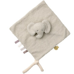 NATTOU Mazlíček plyšový Teddy sloník 28 × 28 cm, 0m+