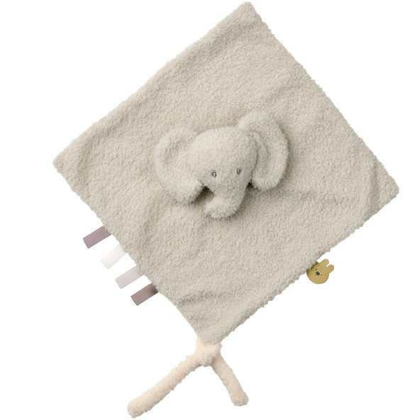 NATTOU Mazlíček plyšový Teddy sloník 28 × 28 cm, 0m+