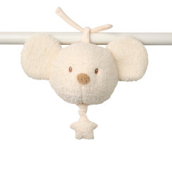 NATTOU Hračka hudební Teddy myška 16 cm 0 m+