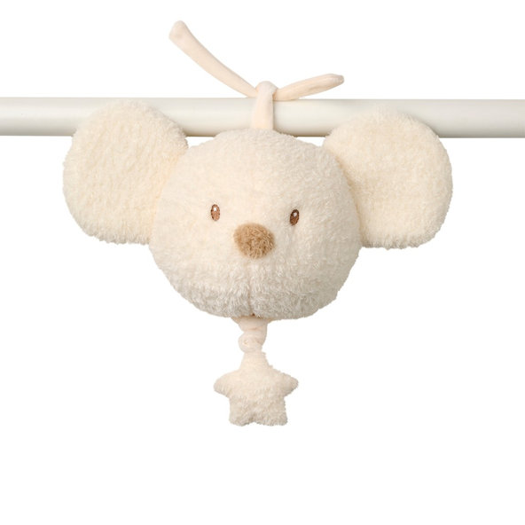 NATTOU Hračka hudební Teddy myška 16 cm 0 m+