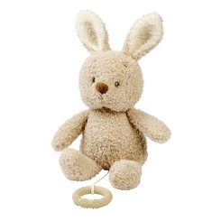 NATTOU Hračka plyšová hudební Teddy zajíček 24 cm 0 m+