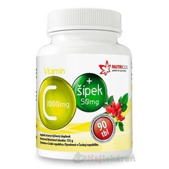 Nutricius Vitamin C 1000 mg + šípek 50 mg 90 tablet