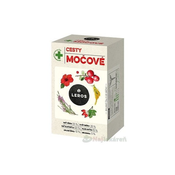 Leros čaj močové cesty 20x1,5 g