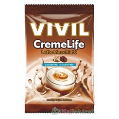 Vivil Creme Life Latte Macchiato drops káva bez cukru 60 g