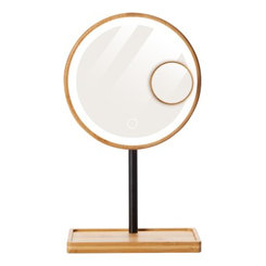 LANAFORM Mirror Bamboo nabíjecí zrcátko X1/X3 1 ks