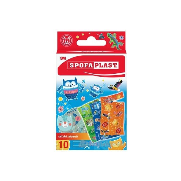 3M Spofaplast č. 117 náplasti dětské 10x6 cm 10 ks