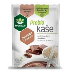 Topnatur Probio kaše čokoláda s proteinem instantní rýžová kaše 60 g