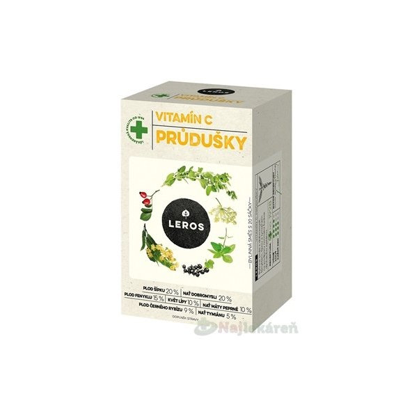 Leros Vitamin C čaj 20x1,5 g